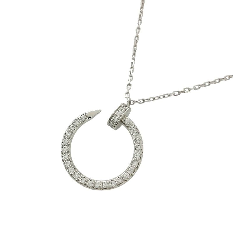 Cartier Juste un Clou Diamond Necklace in 18K White Gold