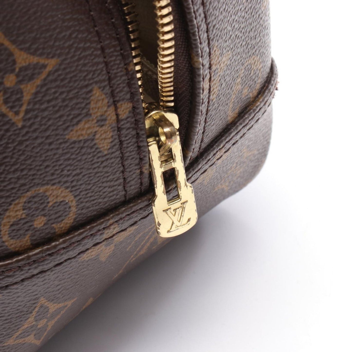 Louis Vuitton Deauville Bowling Vanity Monogram Handbag - Timeless Elegance