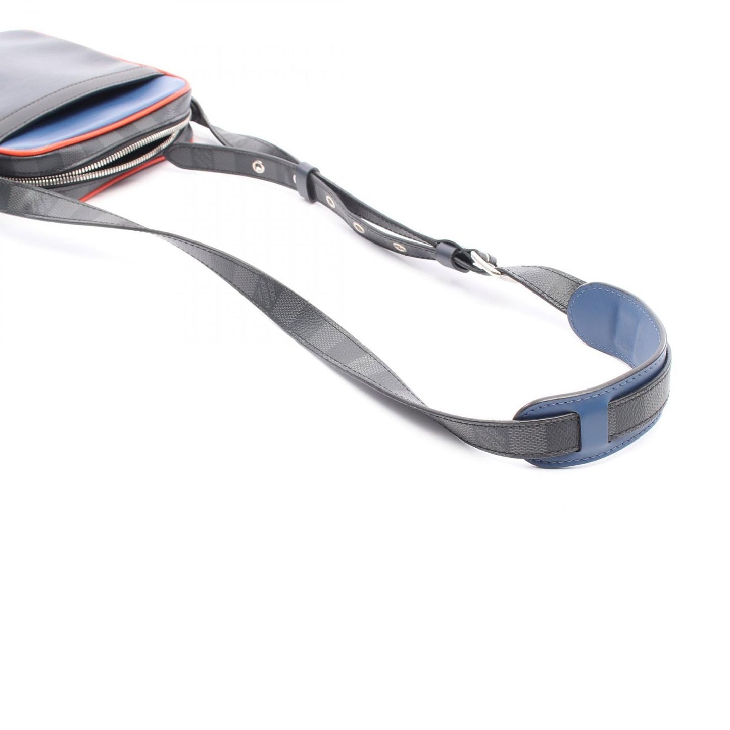 Louis Vuitton Danube PM Epi Damier Graphite Shoulder Bag - Blue/Navy