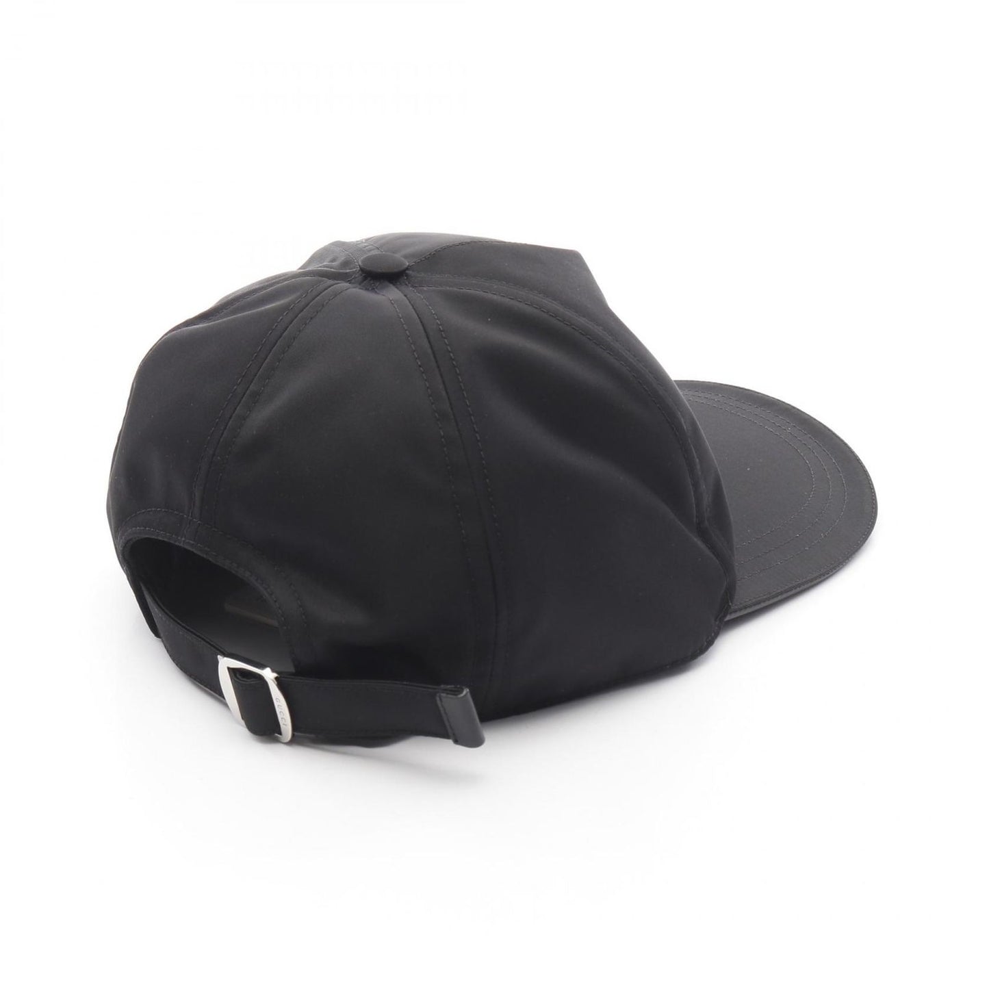 GUCCI Logo Nylon Cap - Black - Exclusive New Arrival