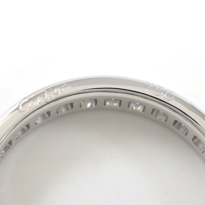 Cartier Ballerina Full Eternity Diamond Wedding Band in K18 White Gold