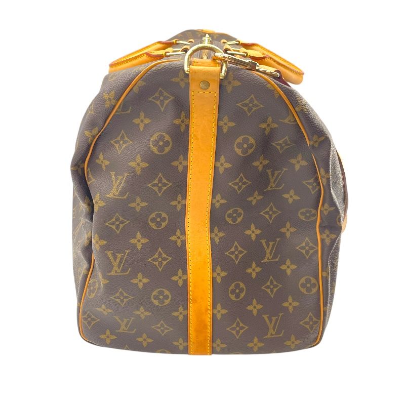 Louis Vuitton Keepall Bandoulière 60 Monogram Brown Unisex Bag