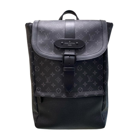 Louis Vuitton Monogram Eclipse Soumure Backpack - Black