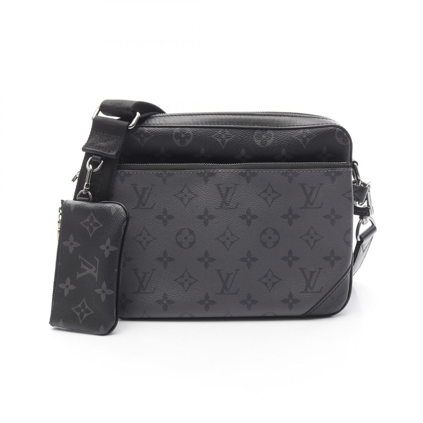 Louis Vuitton Trio Messenger Shoulder Bag - Monogram Eclipse Canvas
