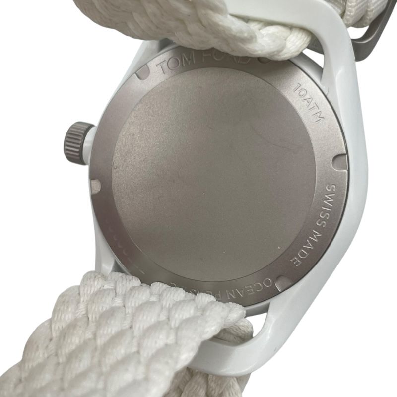 TOM FORD N.002 Ocean Plastic White Quartz Men's Watch