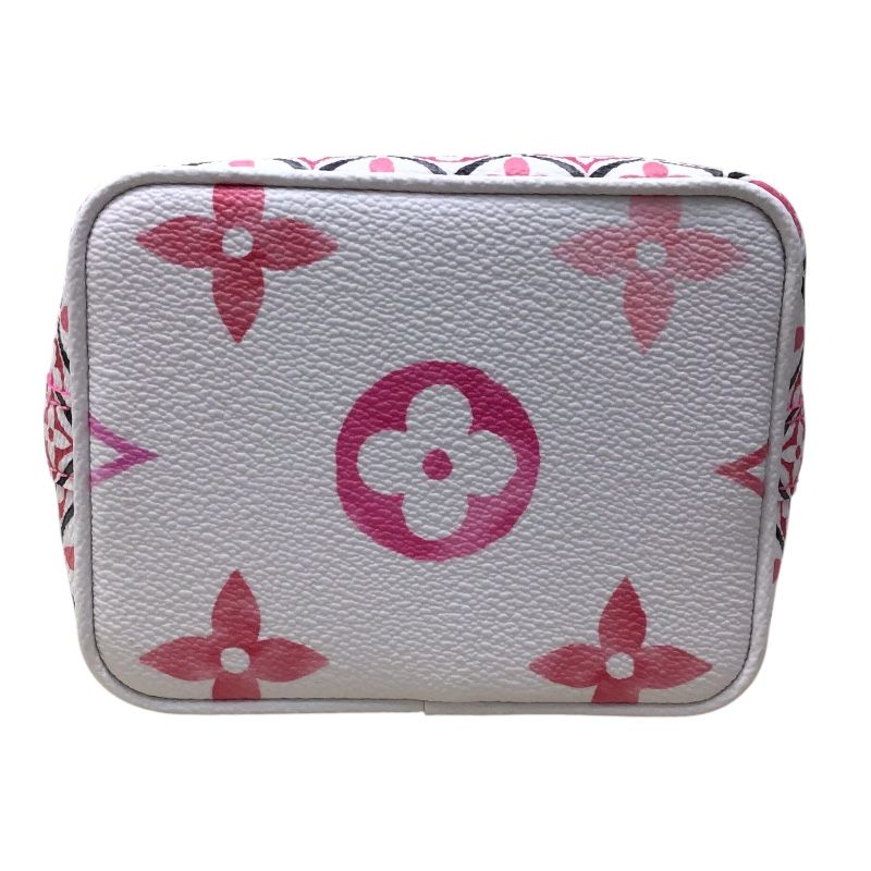 Louis Vuitton Nano Noe Monogram Flower Tile Shoulder Bag