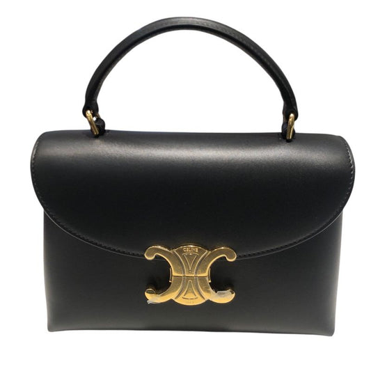 CELINE Teen Nano Bag in Black with Gold Hardware - Exquisite Craftsmanship