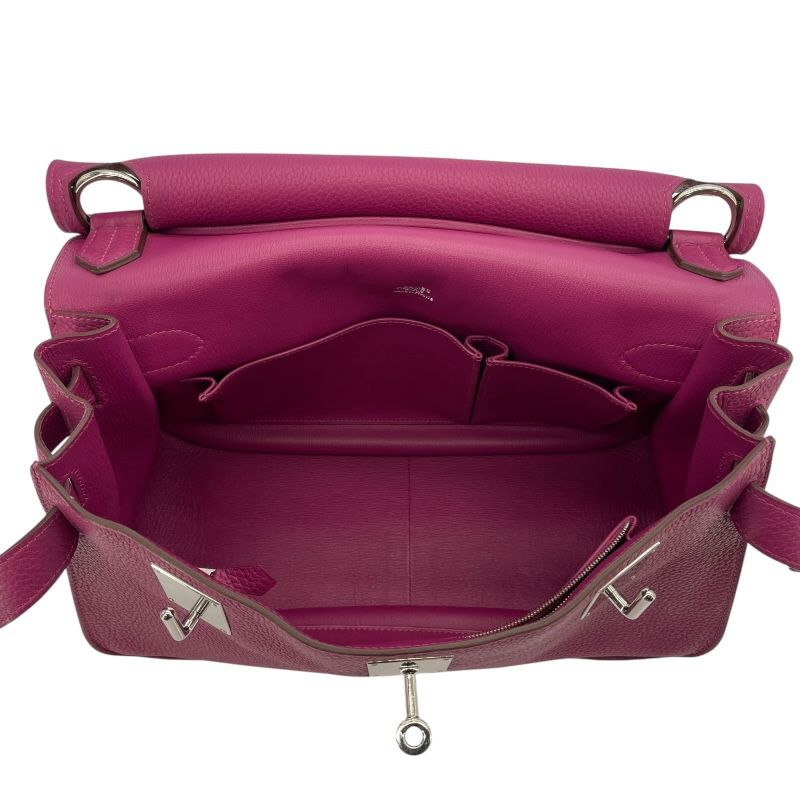 HERMES Gypsière 34 in Tosca with Silver Hardware - Exquisite Craftsmanship