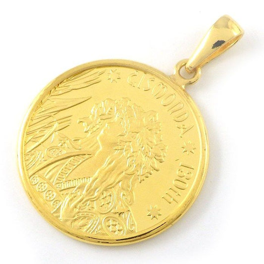 Alphonse Mucha Gemonda Pendant - 130th Anniversary Limited Edition
