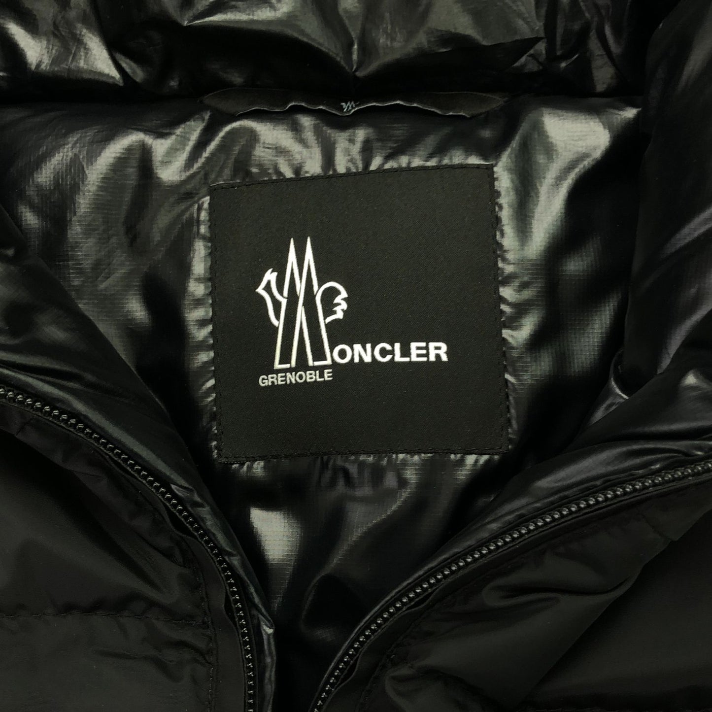 MONCLER GRENOBLE Black Down Jacket - Exquisite Craftsmanship