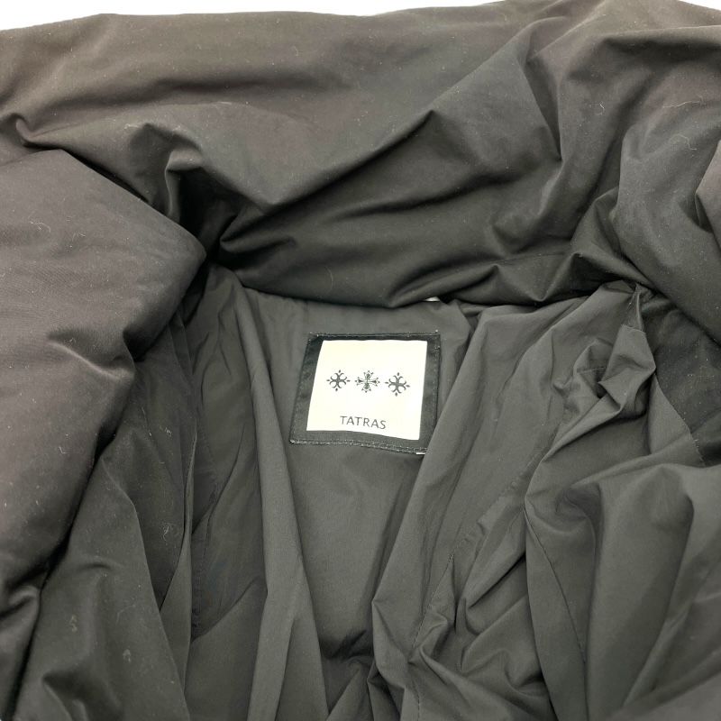 TATRAS Women's Black Down Coat LTA5IS4286 - Timeless Elegance