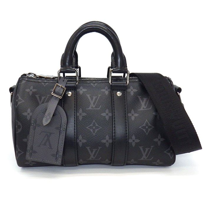 Louis Vuitton Keepall Bandoulière 25 Monogram Eclipse Canvas