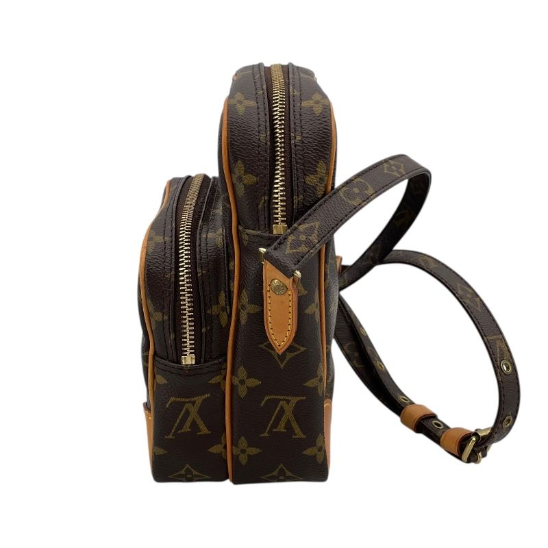 Louis Vuitton Amazon M45236 Monogram Canvas Shoulder Bag - Brown