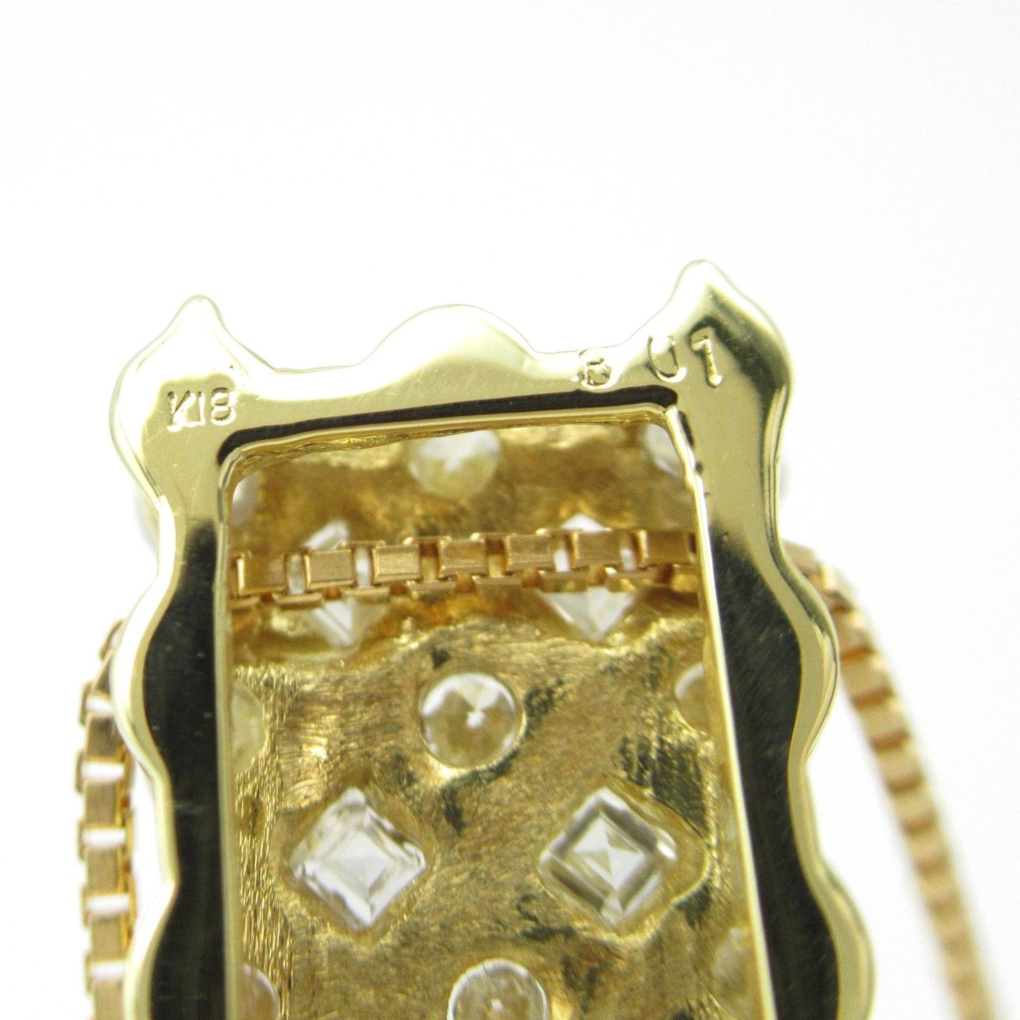 Exquisite K18 Yellow Gold Diamond Necklace - 3.01ct Luxury Piece