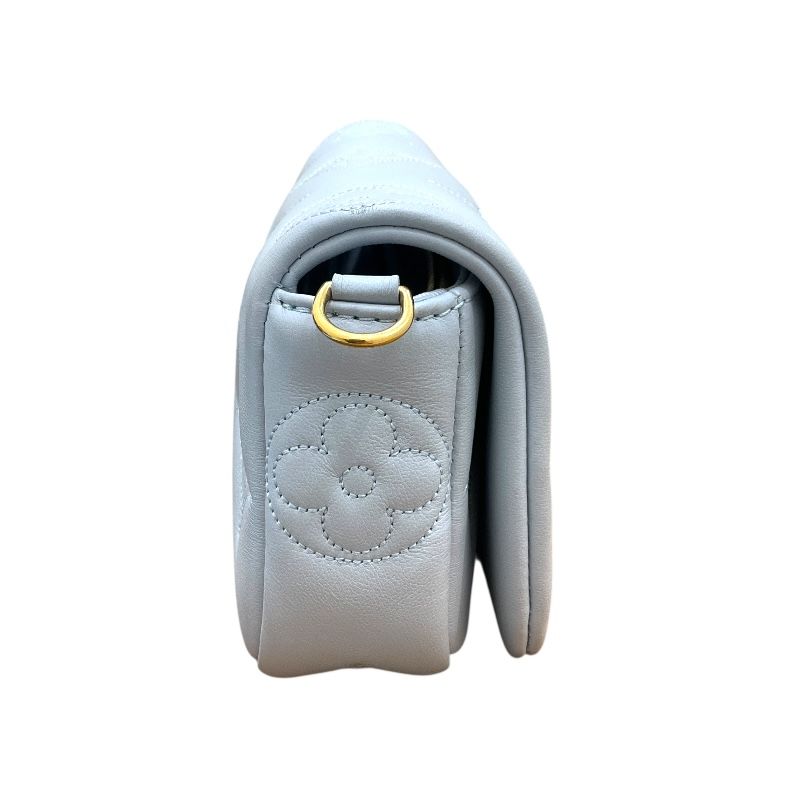 Louis Vuitton Wallet on Strap M81399 in Blue Glacière - Exquisite Craftsmanship