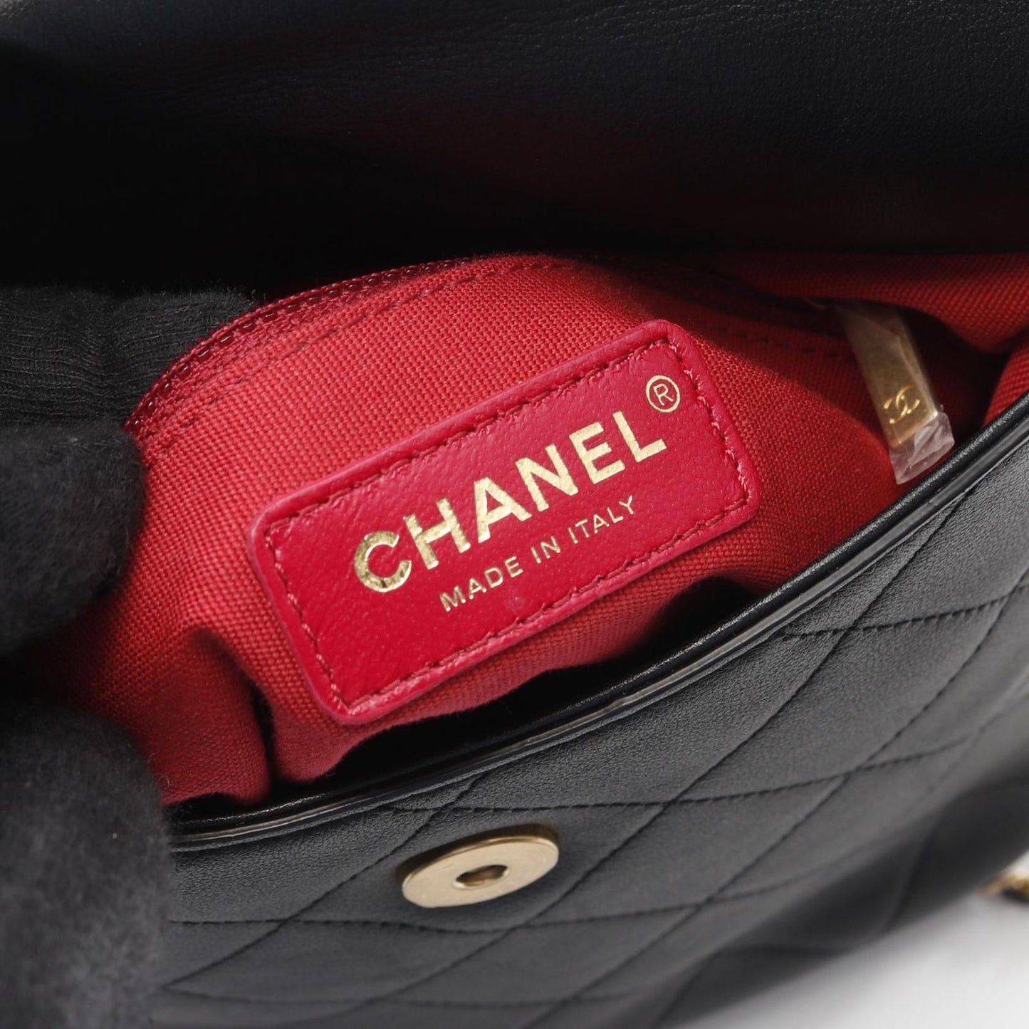 CHANEL Matelassé Shoulder Bag in Black Lambskin - Timeless Elegance