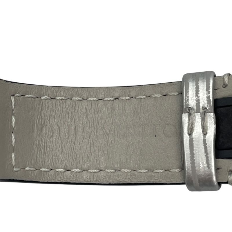 Louis Vuitton Tambour Moon Divine Blue Lacquer Watch for Women