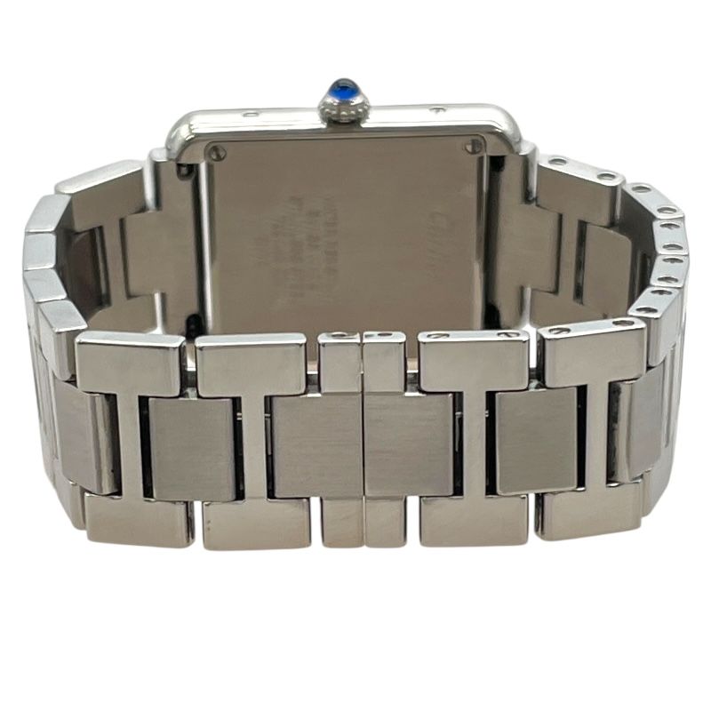 Cartier Tank Solo SM W5200013 White SS Quartz Ladies Watch