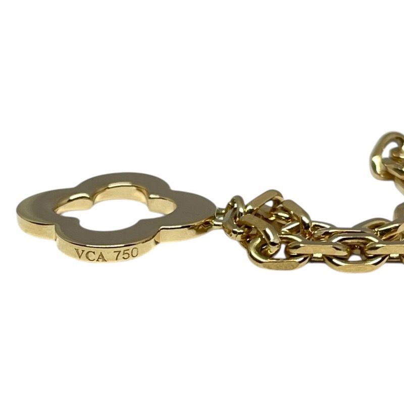 Van Cleef & Arpels Byzantine Alhambra Bracelet 750YG - Exquisite Luxury