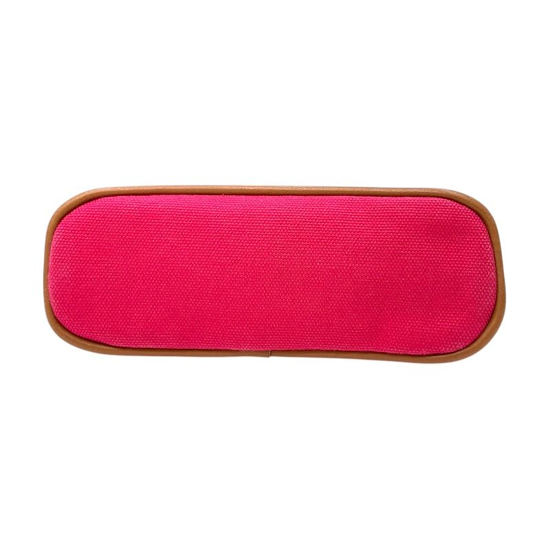 HERMES Bolide Pouch 15 in Pink with Silver Hardware