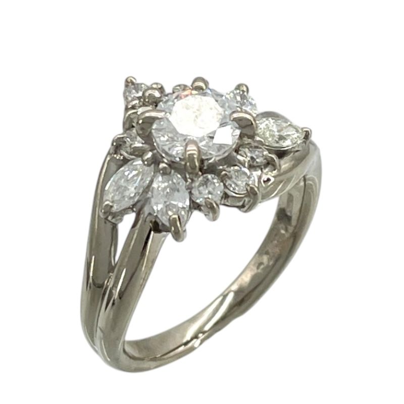 Exquisite WGP750 Diamond Ring - 1.14ct Total Weight