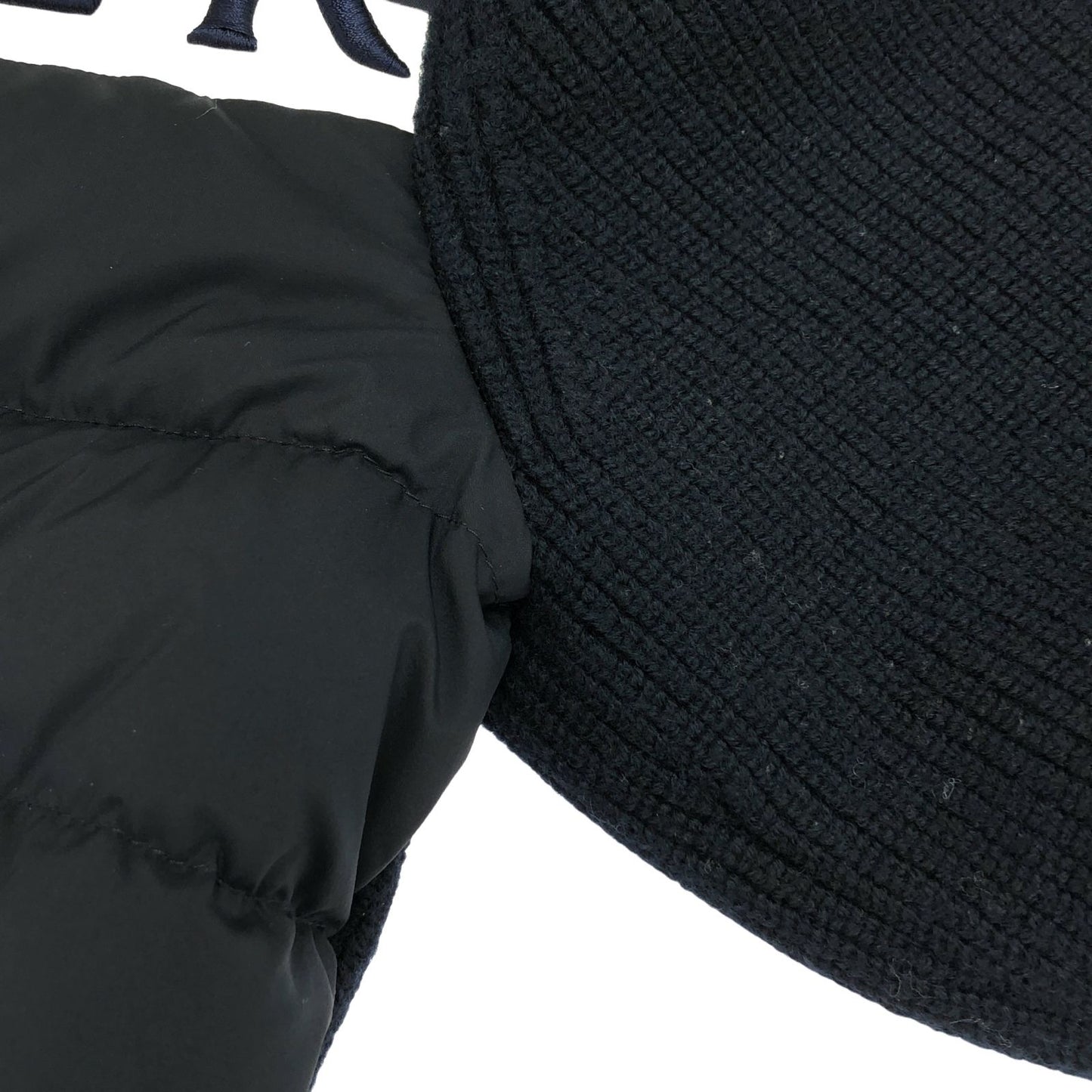 MONCLER Women's Black Wool Blouson Jacket - Timeless Elegance