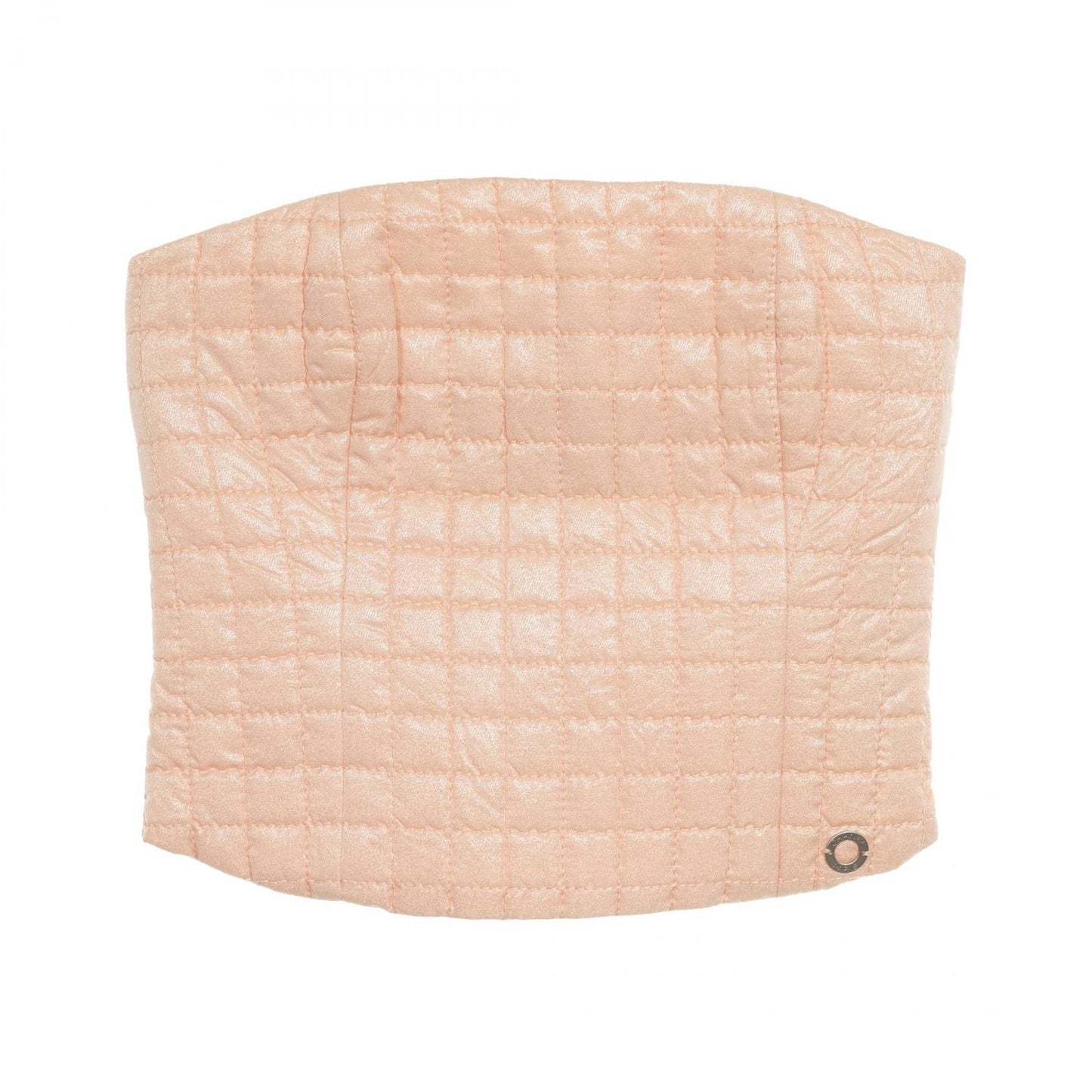 CHANEL Pink Chocolate Bar Bustier Top - Exquisite Craftsmanship