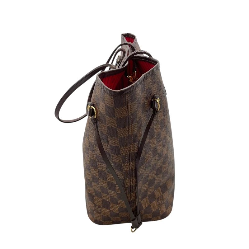 Louis Vuitton Neverfull MM Damier Ebene Canvas Tote Bag