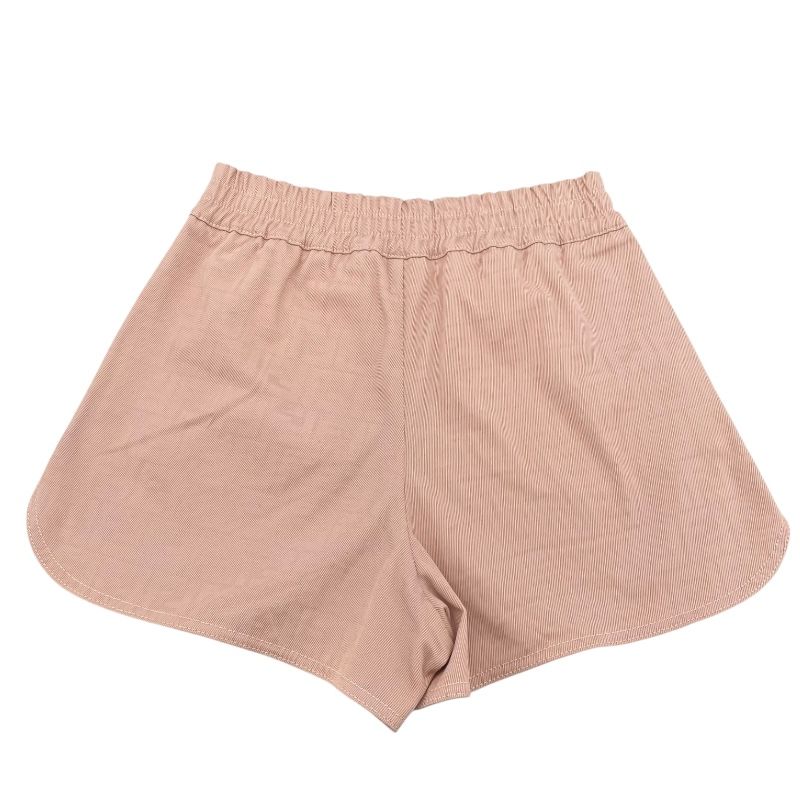 Fendi FF Pattern Cotton Shorts in Pink - Size 38