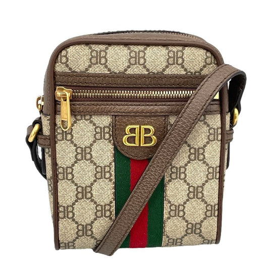 Balenciaga The Hacker Project Off-Dior Zip Shoulder Bag - Brown