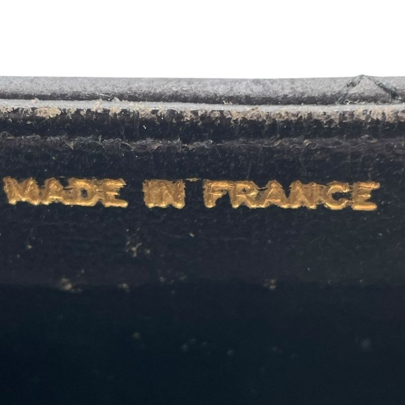 CHANEL Mini Matelassé 18 Black Leather Shoulder Bag - A01115