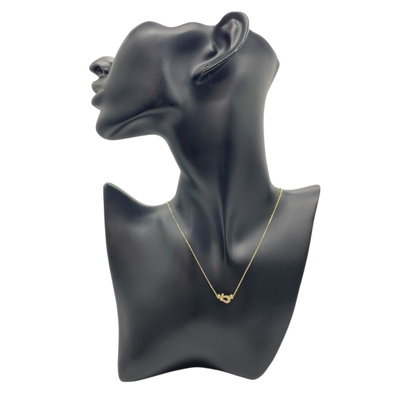FRED Force 10 Diamond Necklace Small in 18K Yellow Gold