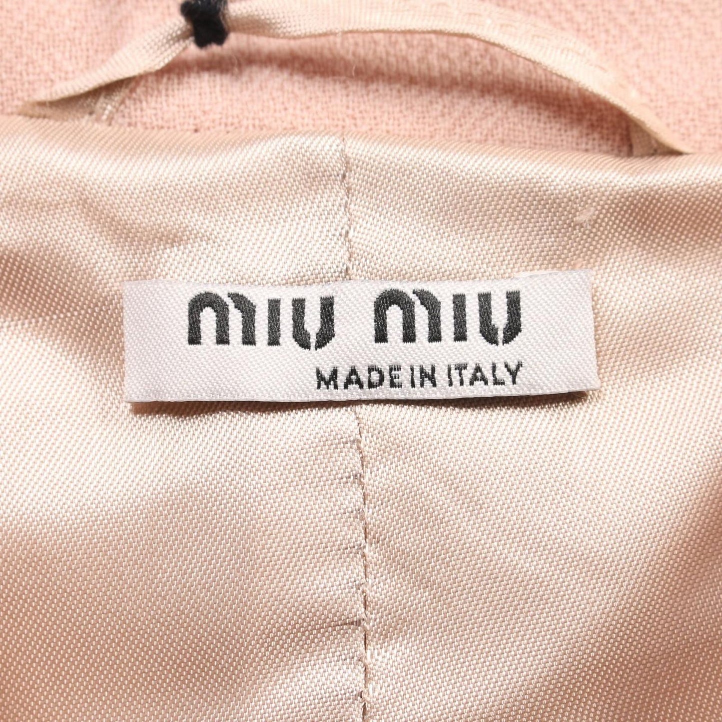 Miu Miu Wool Coat in Elegant Pink - Timeless Luxury