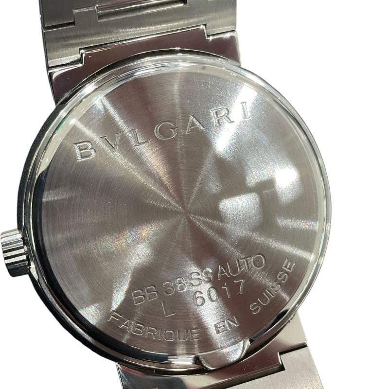 BVLGARI BVLGARI BB38SSAUTO Black Stainless Steel Men's Watch