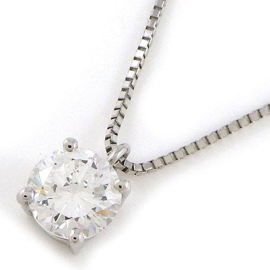 Exquisite 0.606ct D Color Diamond Necklace in Platinum