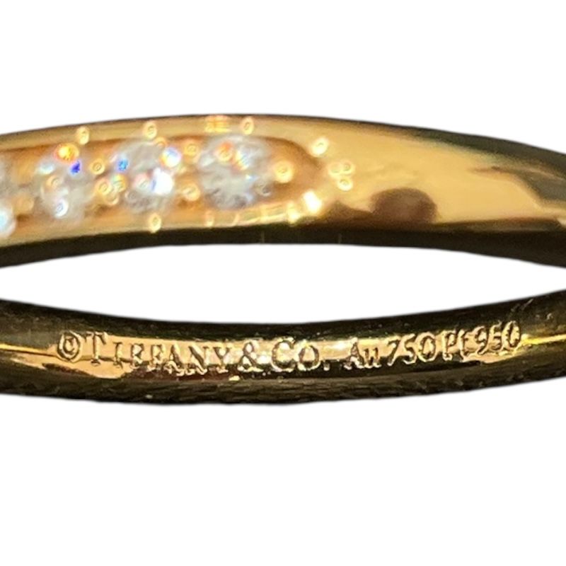 Tiffany & Co. Harmony Ring in K18/PT950 - Exquisite Elegance