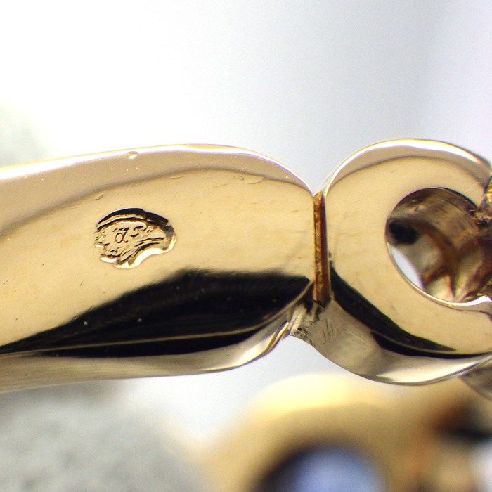 CHANEL Coco Sapphire Ring in 18K Yellow Gold - Size 13