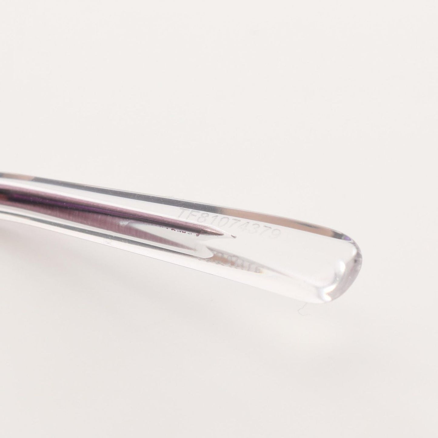 Dior INDIOR R1I 85G7 Clear Plastic Sunglasses - New