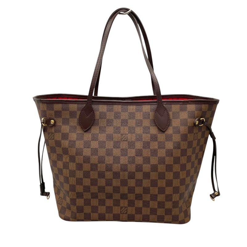 Louis Vuitton Neverfull MM Damier Brown Tote Bag - Timeless Elegance