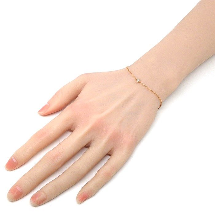 Cartier Love Bracelet with Diamond - K18 Pink Gold, Small Model