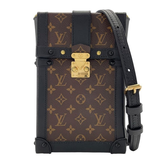 Louis Vuitton Monogram Canvas Pochette Trunk Vertical - Brown