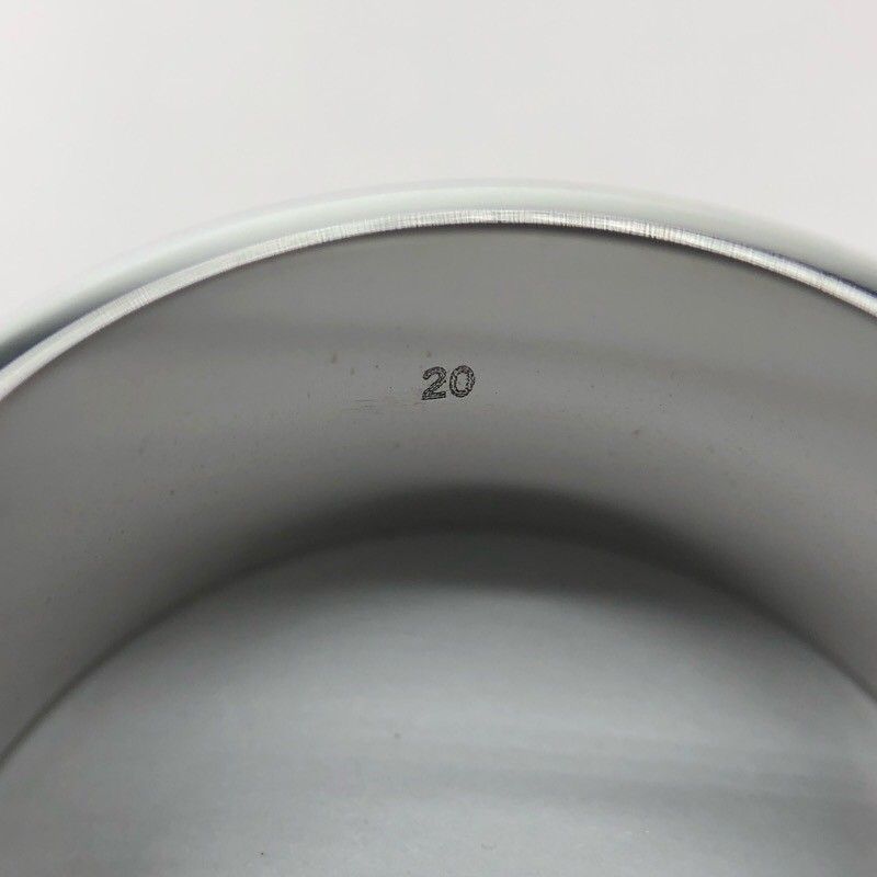 GUCCI Icon Wide Ring in K18 White Gold - Exclusive Luxury Jewelry