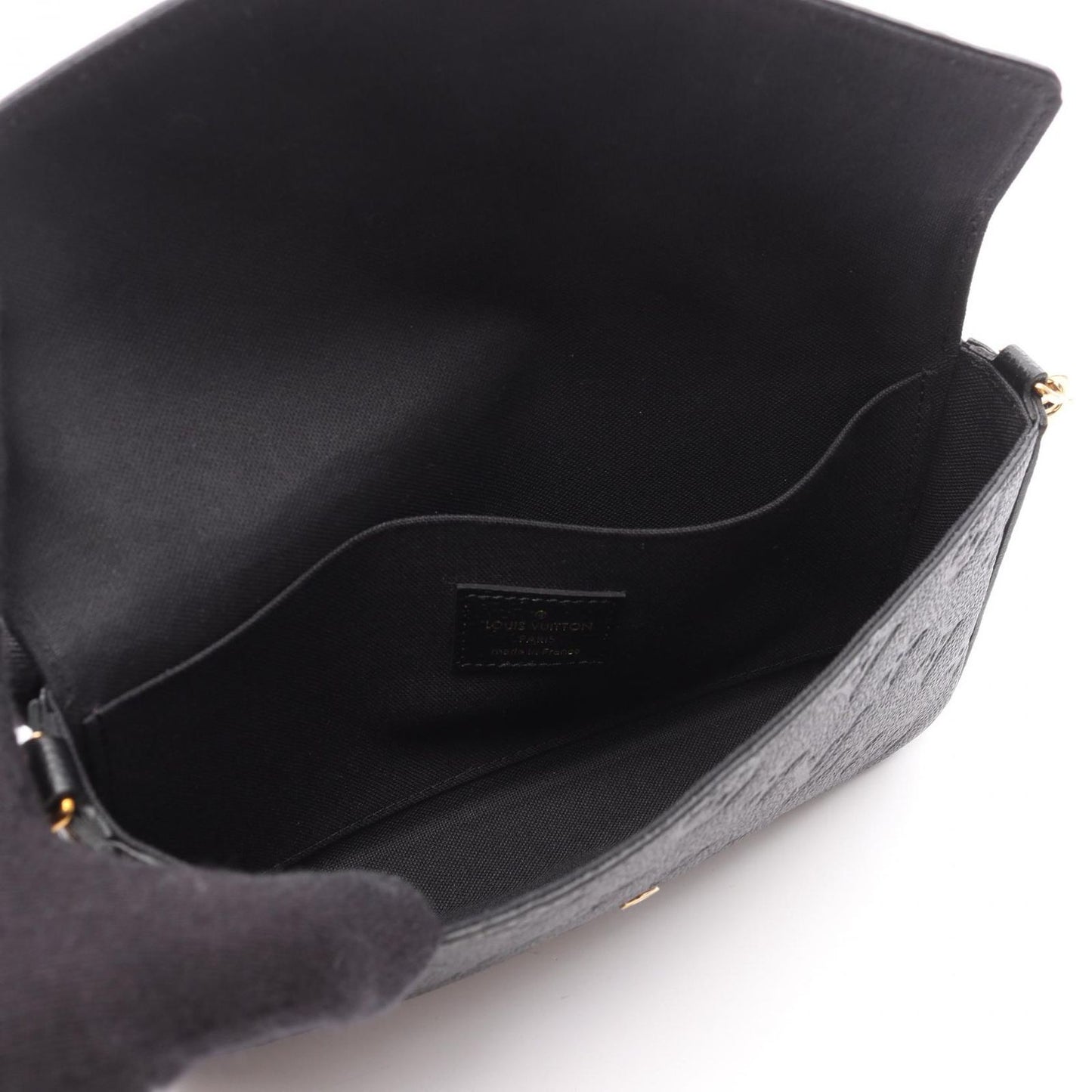 Louis Vuitton Pochette Felicie Shoulder Bag - Noir Leather