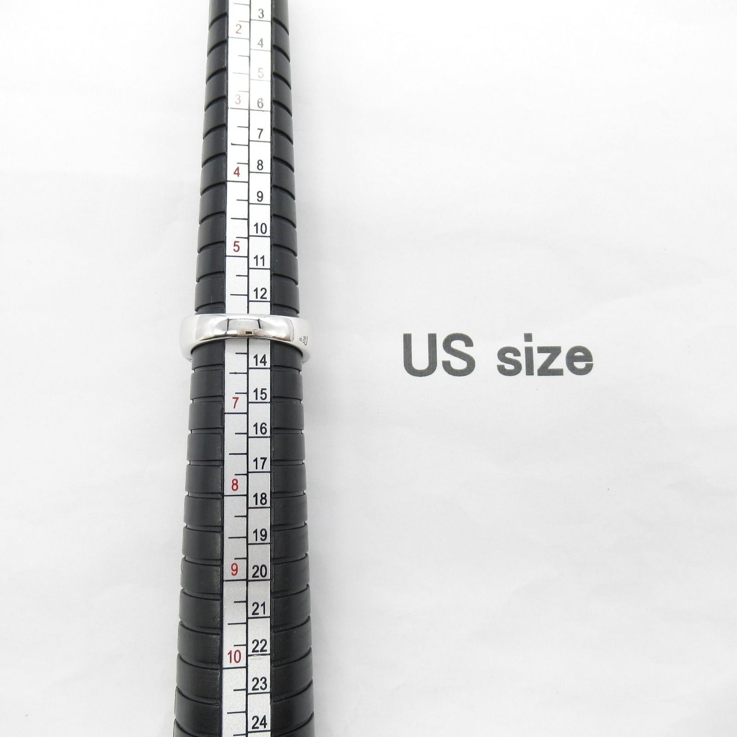 Elegant K18WG Diamond Ring - 0.40ct - Size 11.5