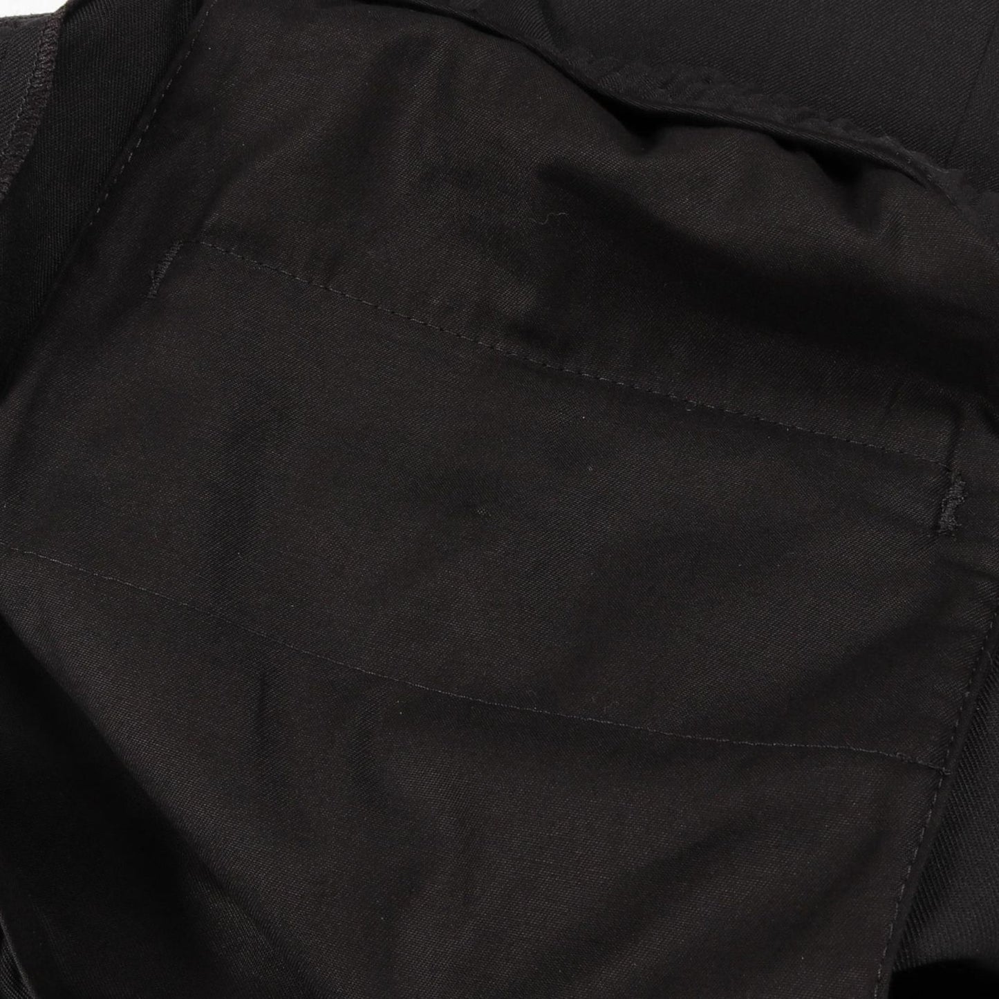 MONCLER Side Line Trousers in Black Wool - Size 44