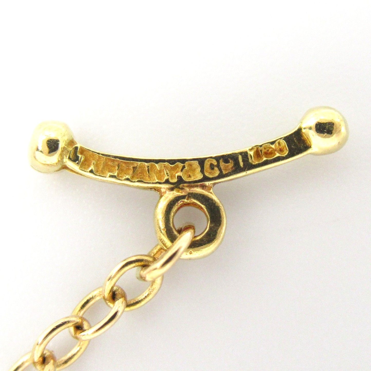 TIFFANY & CO. By the Yard Necklace in 18K Yellow Gold with Diamonds