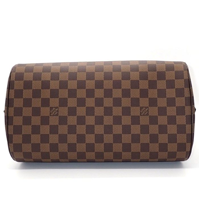 Louis Vuitton Riviera MM Boston Bag - Brown Damier Ebene Canvas
