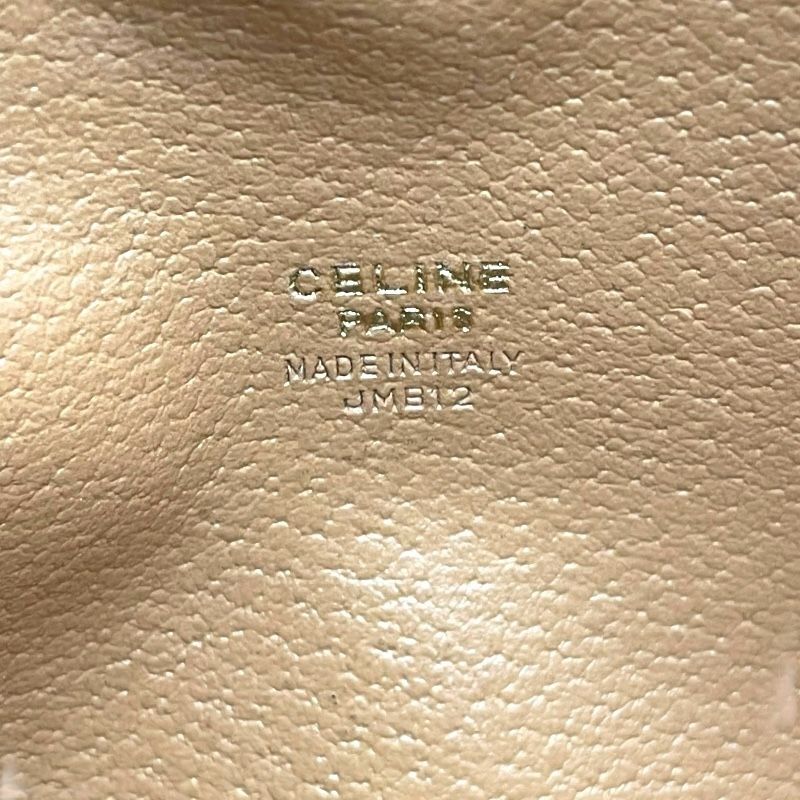 CELINE Macadam Brown PVC Pouch - Timeless Elegance