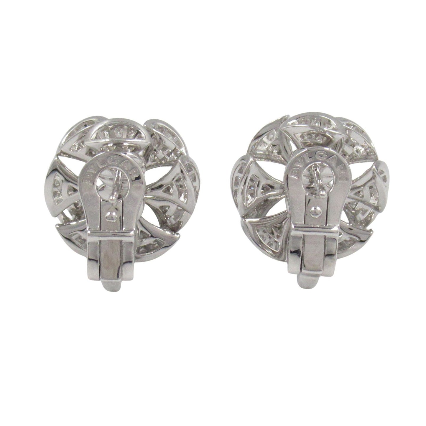 BVLGARI Diva's Dream Diamond Earrings in 18K White Gold