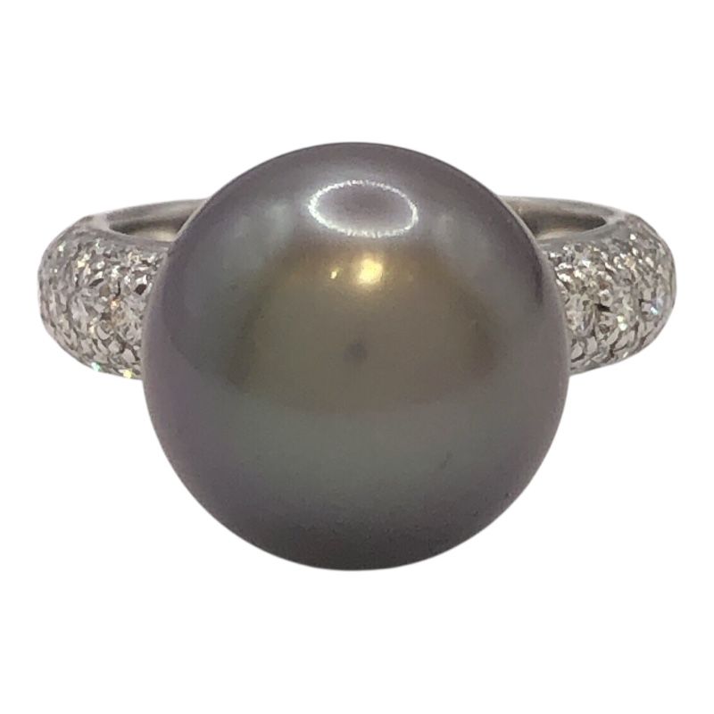 Cartier Soap Pretty Ring in K18 White Gold with Diamonds